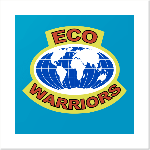 Eco-Warriors Logo Wall Art by Scottish Arms Dealer